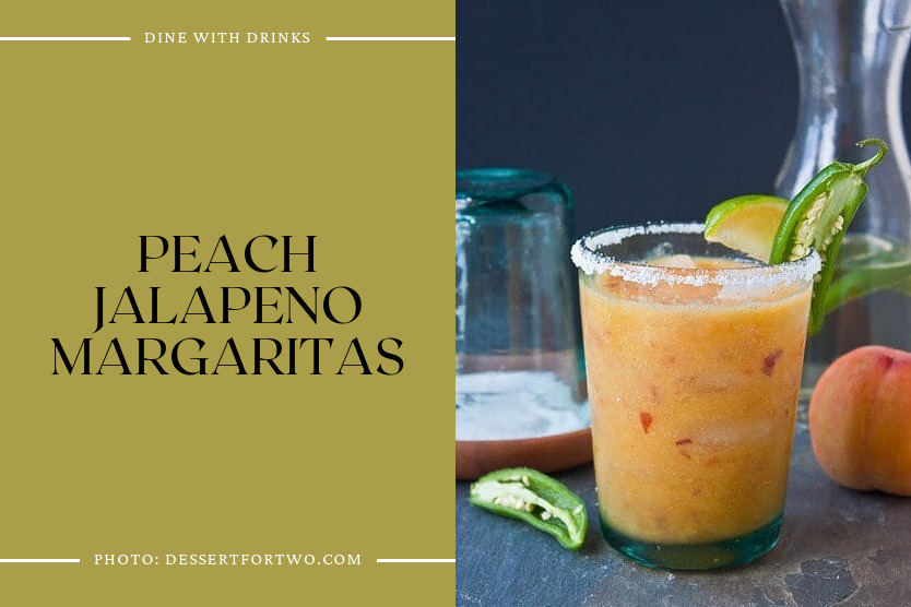 Peach Jalapeno Margaritas