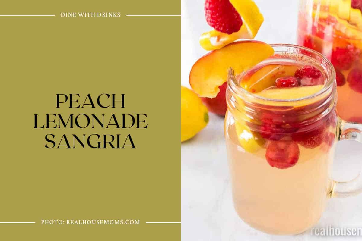 Peach Lemonade Sangria