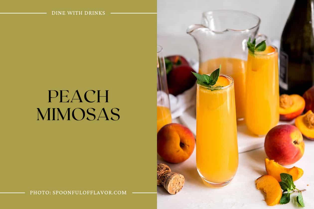 Peach Mimosas