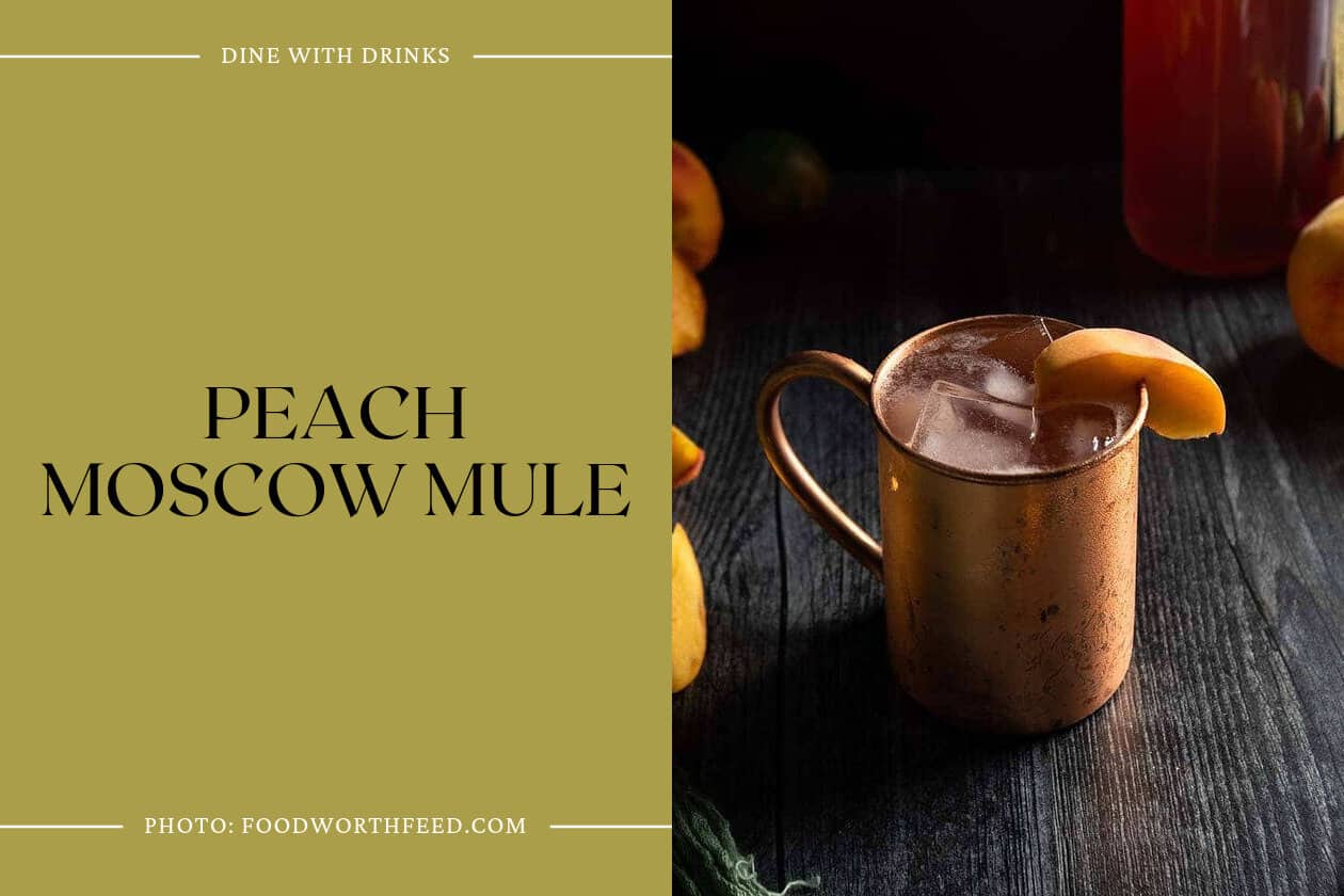 Peach Moscow Mule