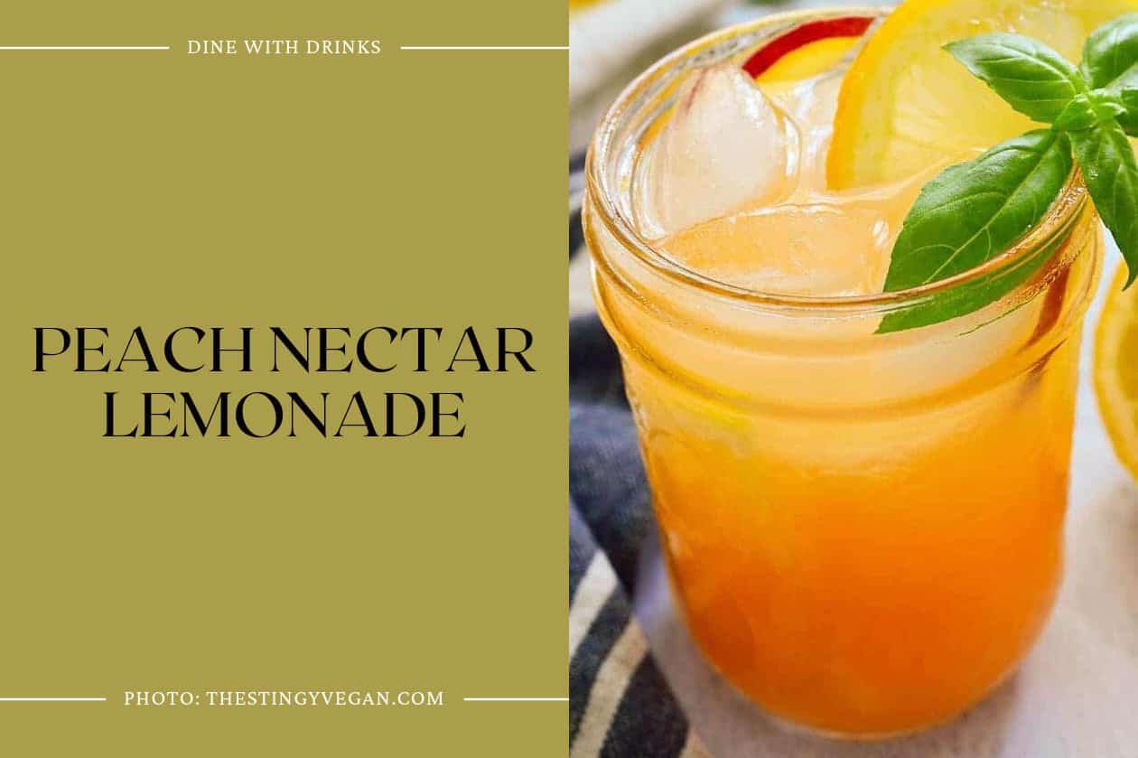 Peach Nectar Lemonade