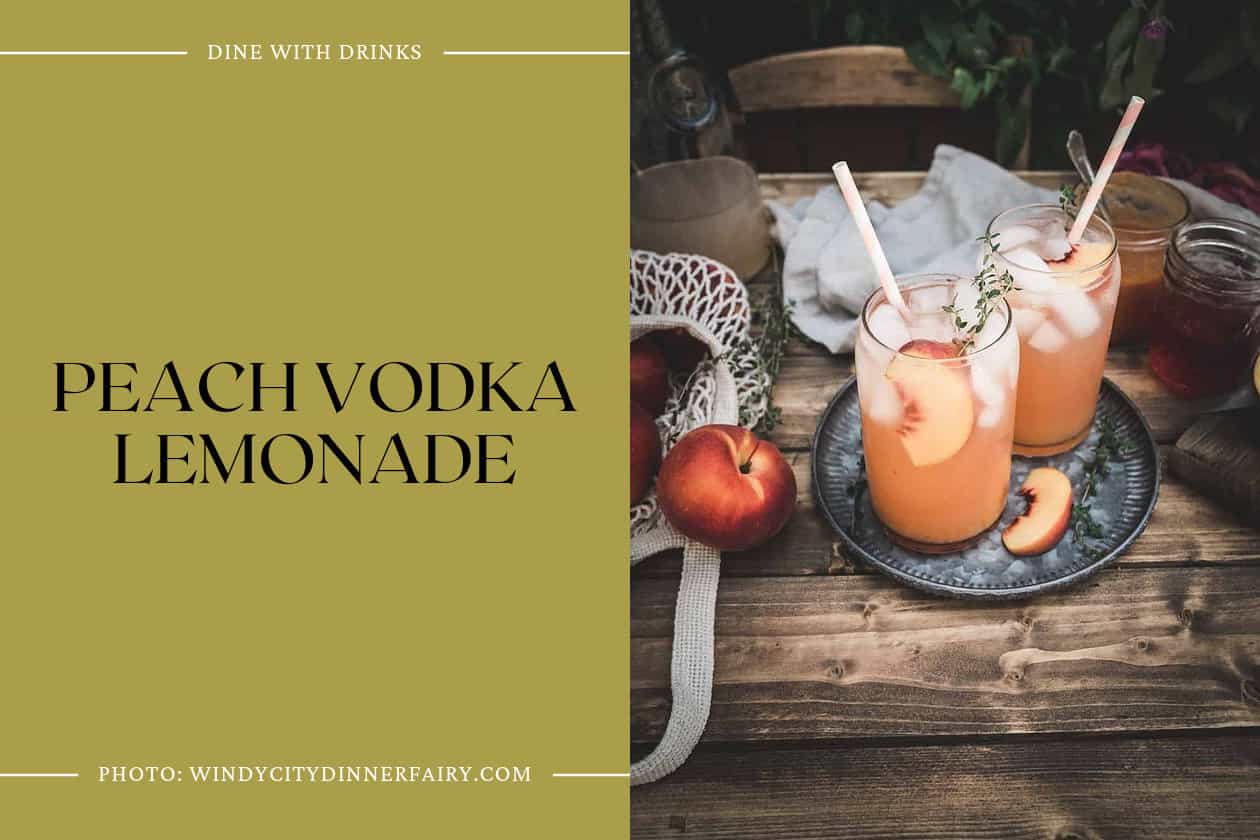 Peach Vodka Lemonade