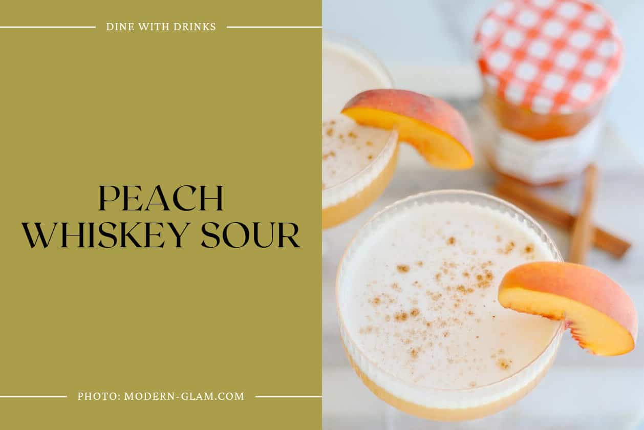 Peach Whiskey Sour