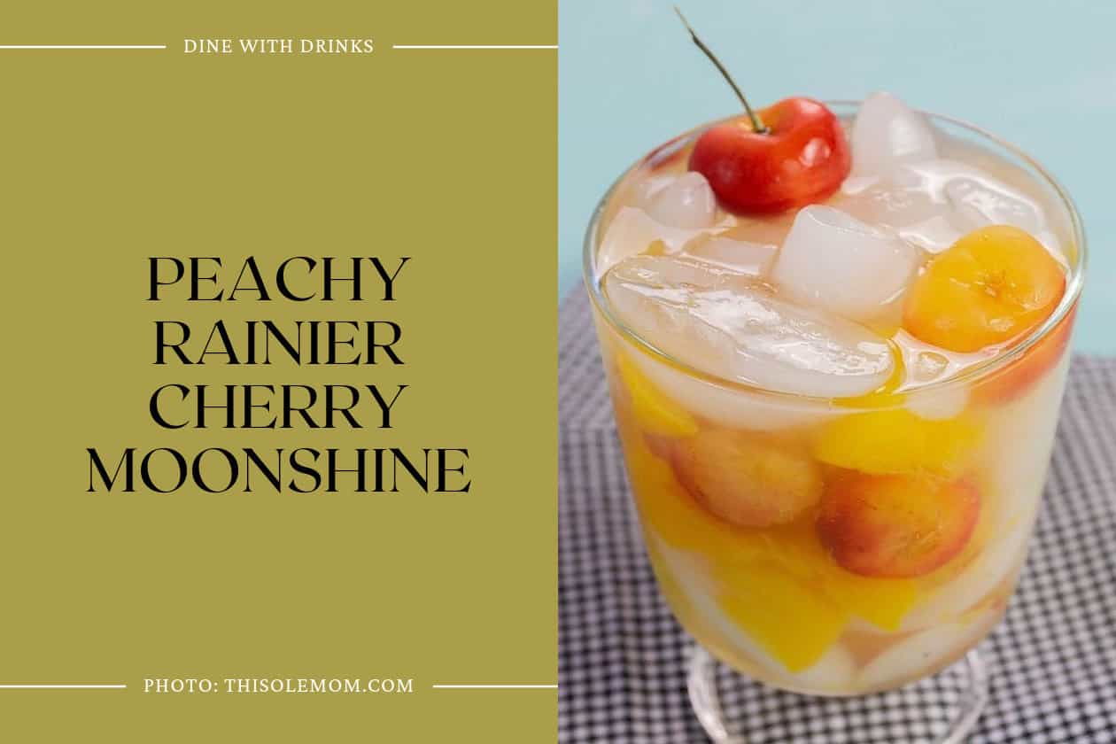 Peachy Rainier Cherry Moonshine