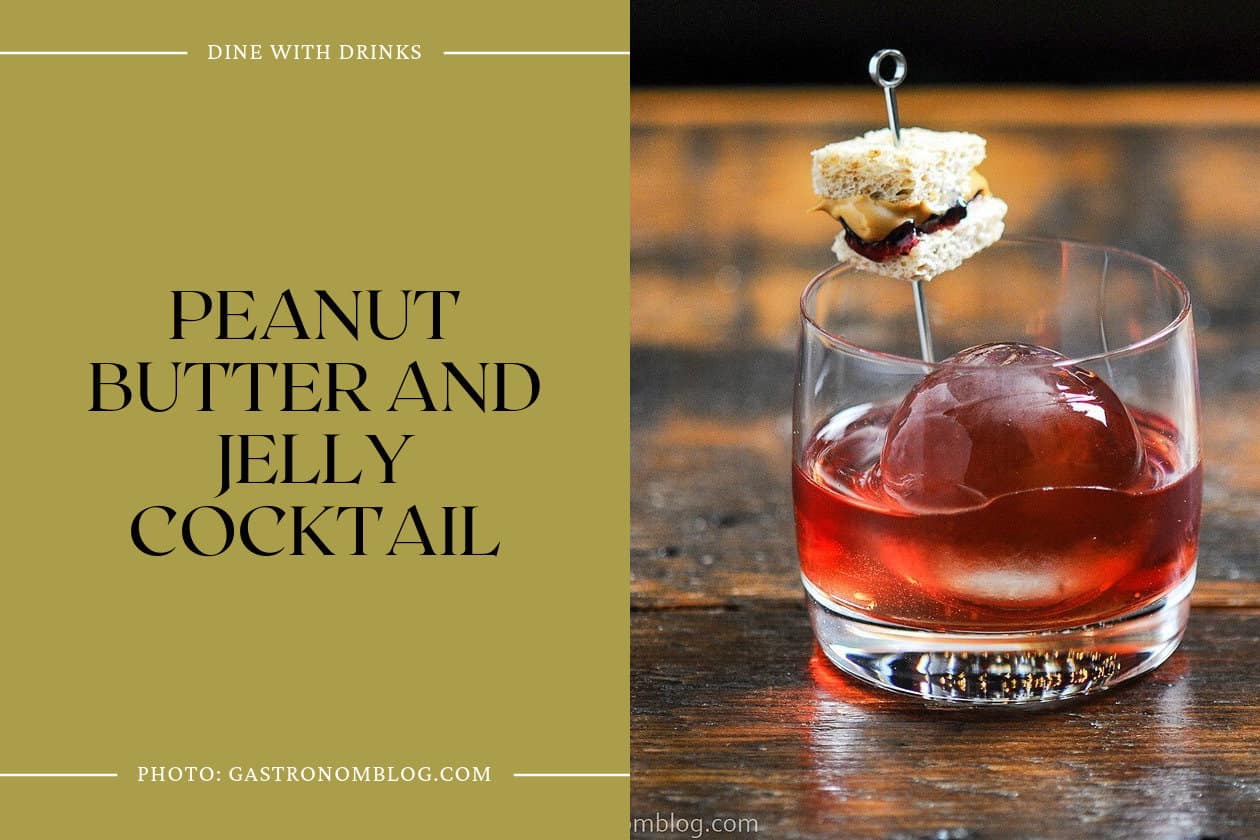 Peanut Butter And Jelly Cocktail