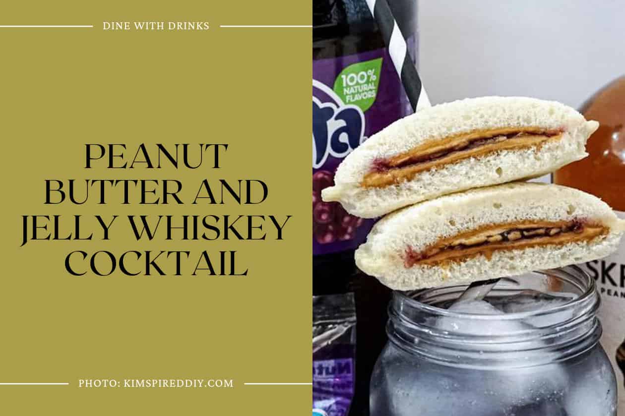 Peanut Butter And Jelly Whiskey Cocktail