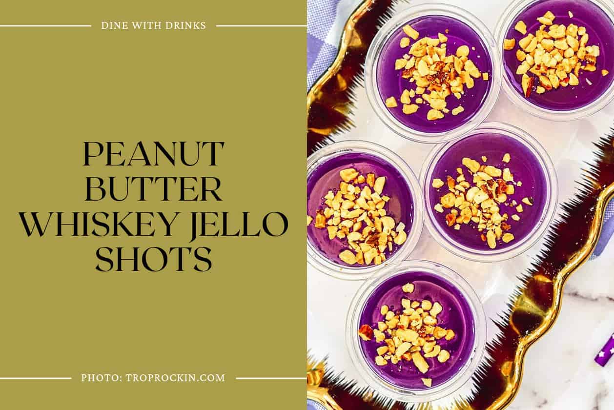 Peanut Butter Whiskey Jello Shots