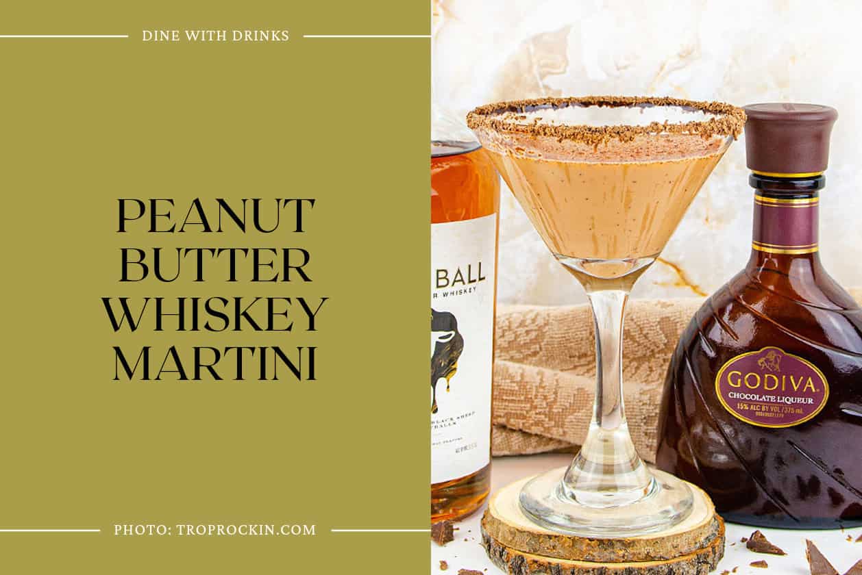 Peanut Butter Whiskey Martini
