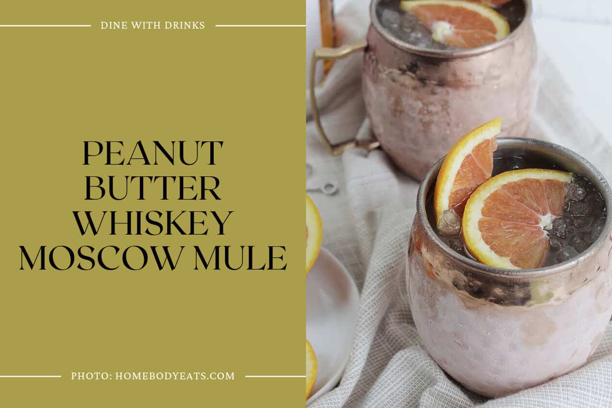 Peanut Butter Whiskey Moscow Mule