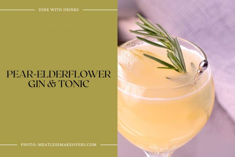 34 Elderflower And Gin Cocktails That Will Make You Swoon | DineWithDrinks