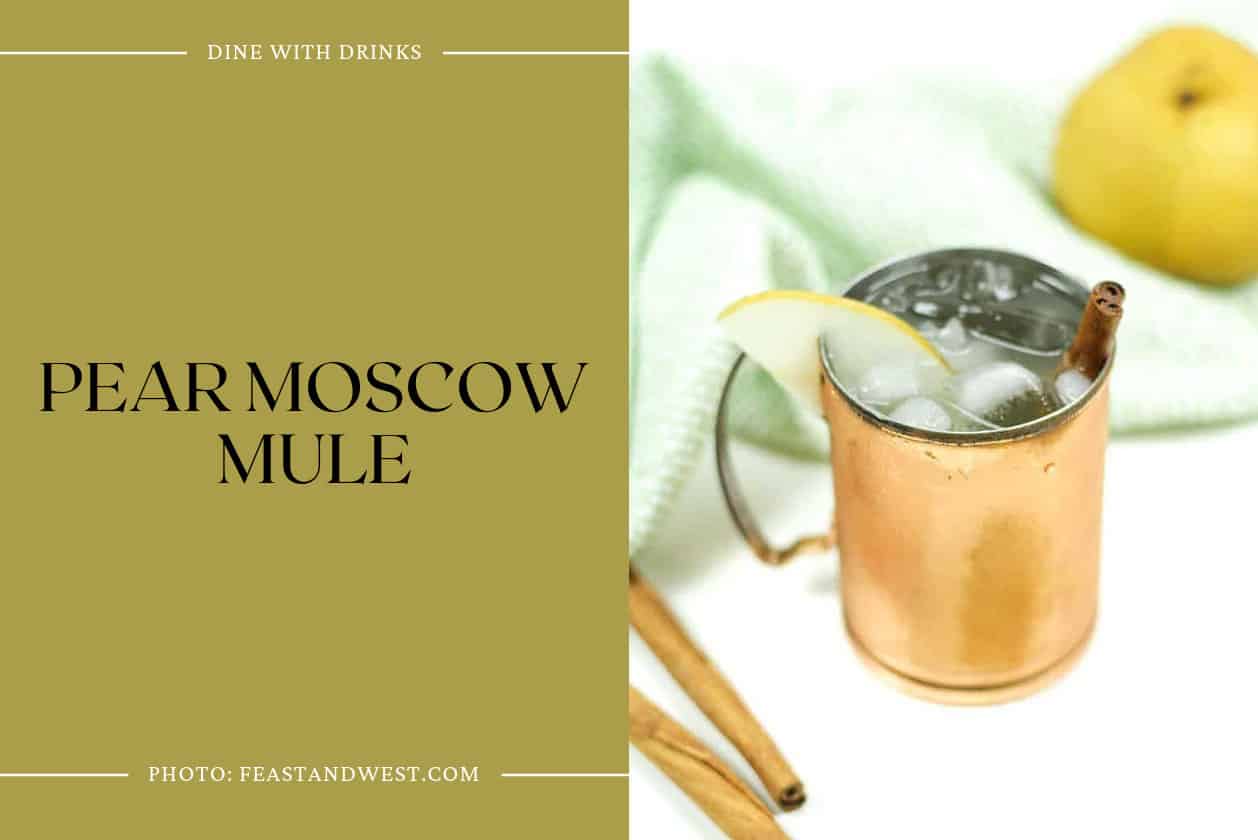 Pear Moscow Mule