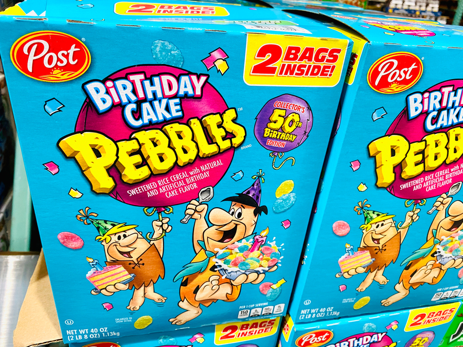 Pebbles Birthday Cake