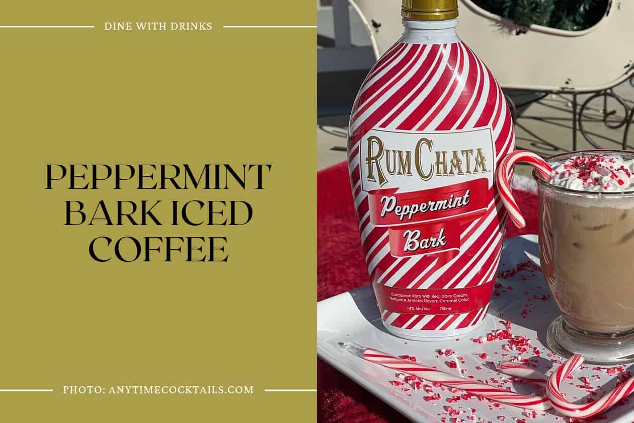 Peppermint Bark Iced Coffee