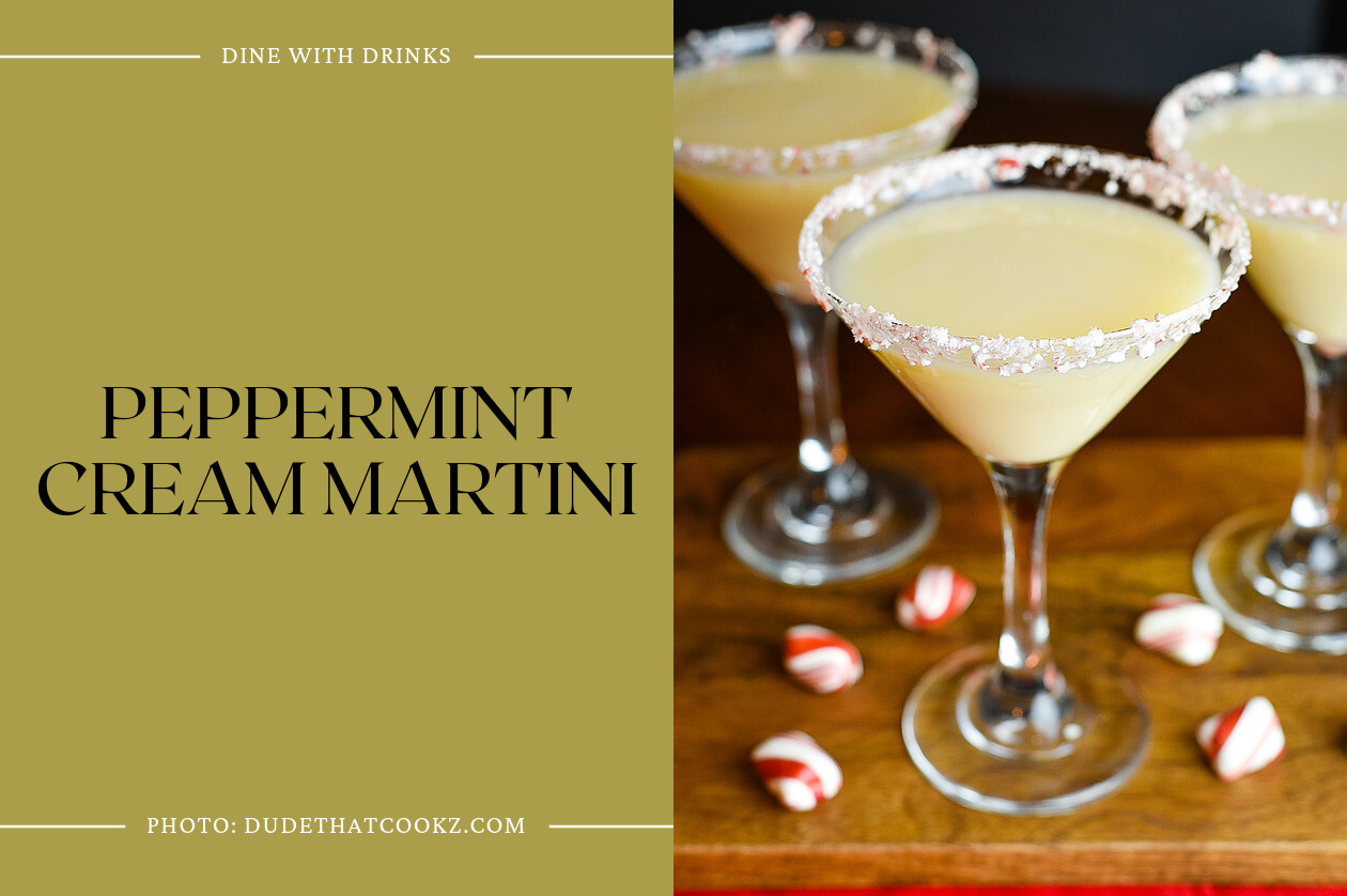 Peppermint Cream Martini