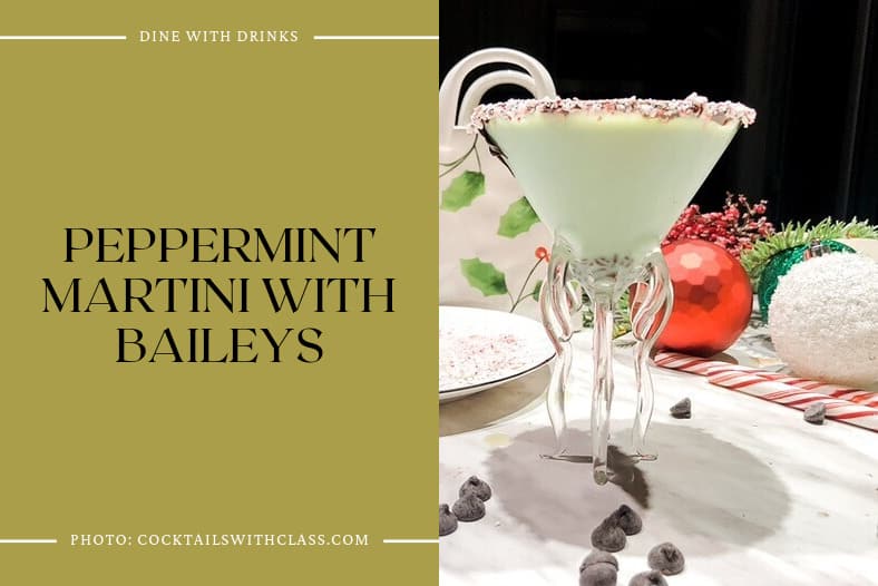 Peppermint Martini With Baileys