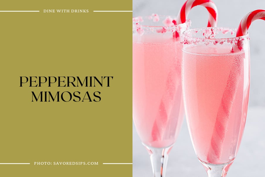 Peppermint Mimosas