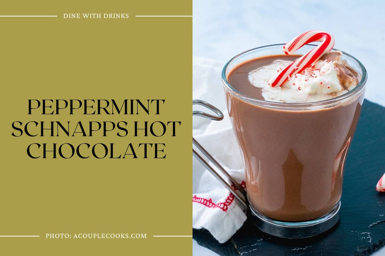 Peppermint Schnapps Hot Chocolate