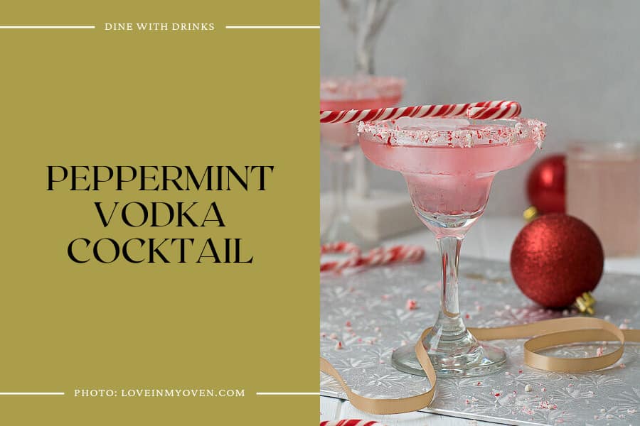 Peppermint Vodka Cocktail