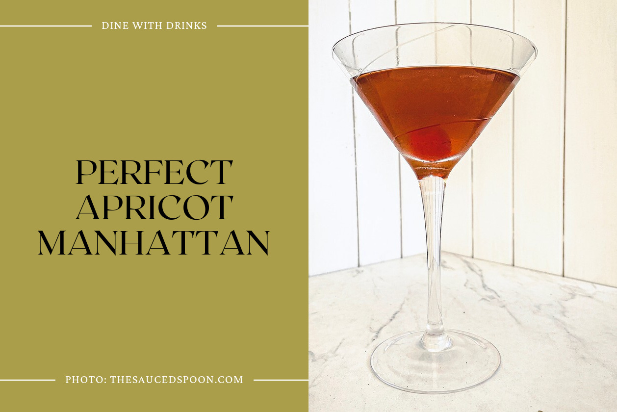 Perfect Apricot Manhattan