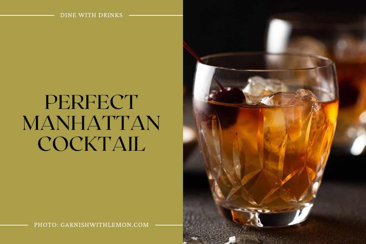 Perfect Manhattan Cocktail