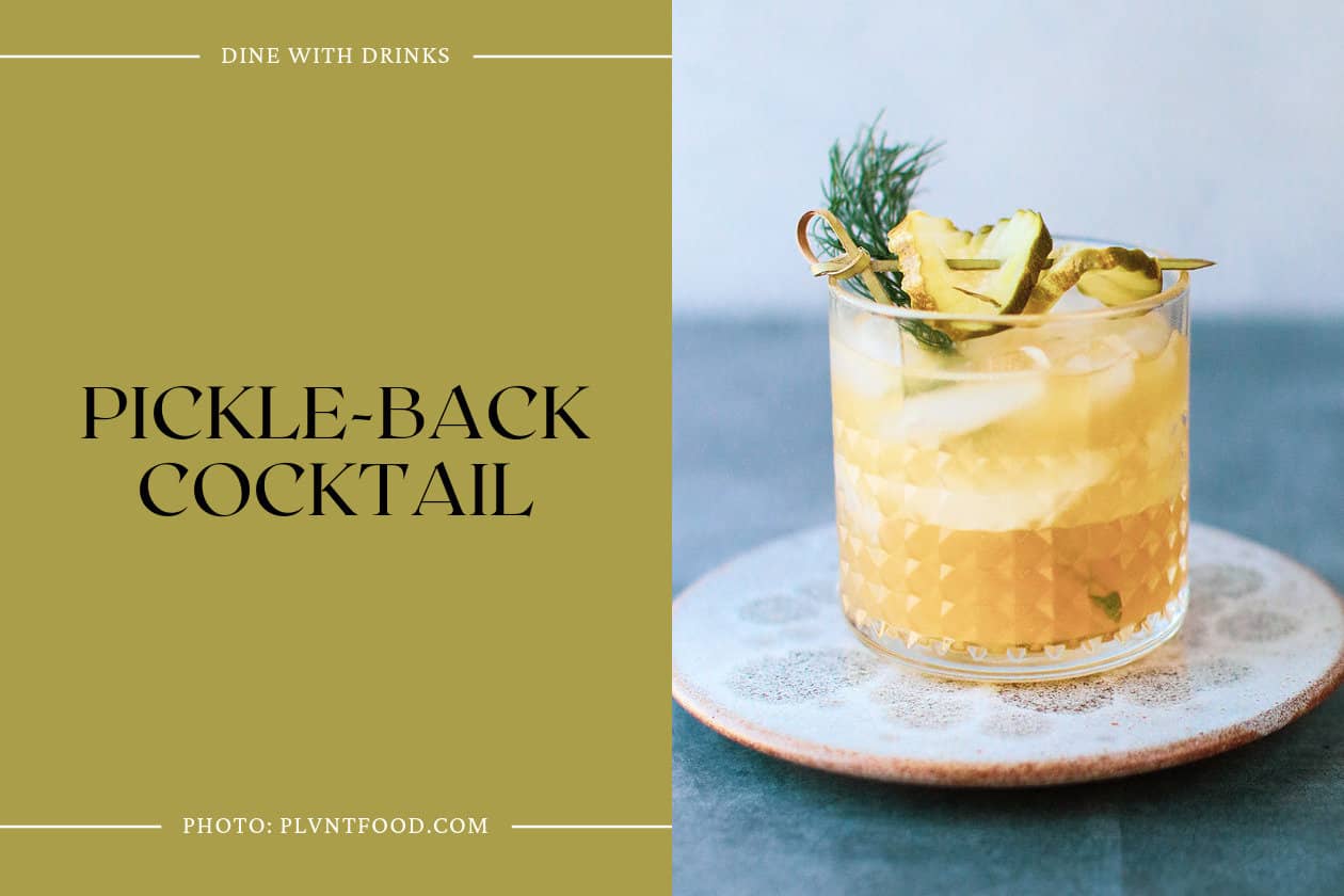 Pickle-Back Cocktail