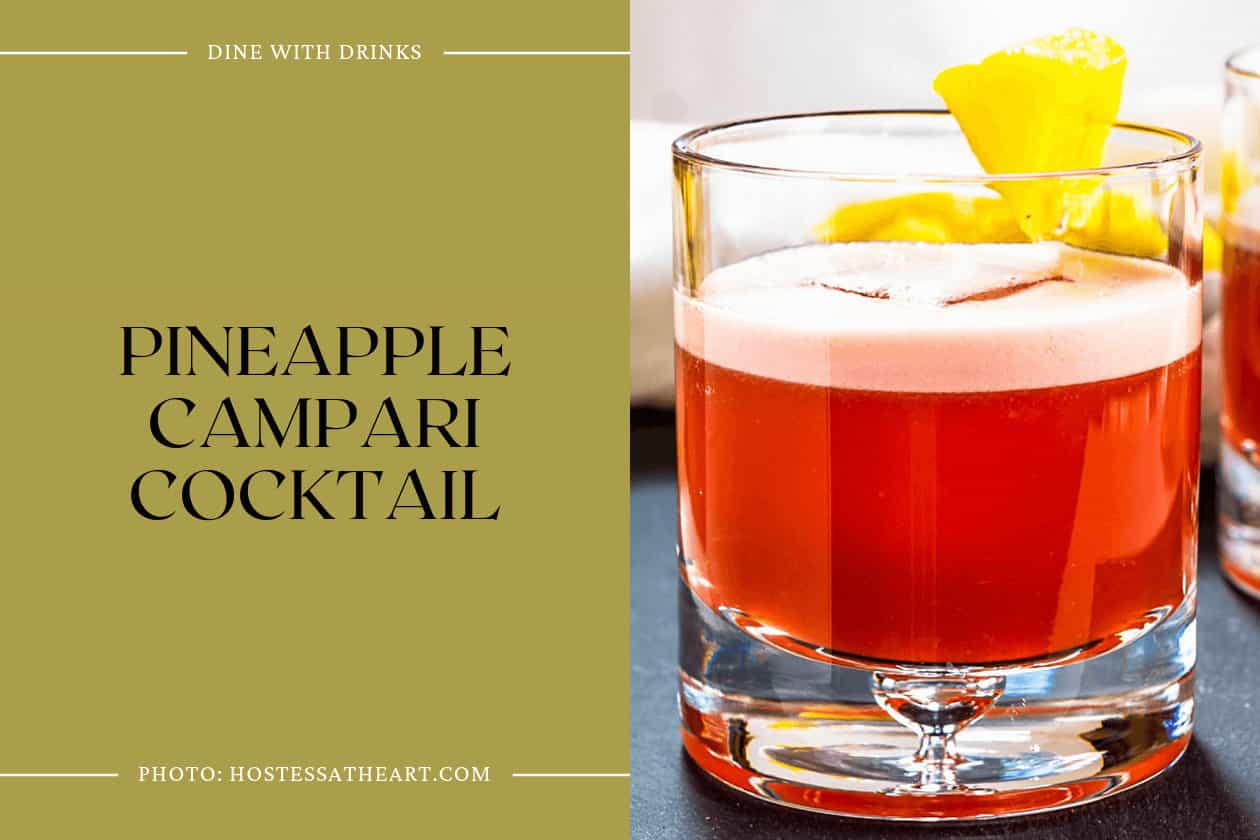 Pineapple Campari Cocktail