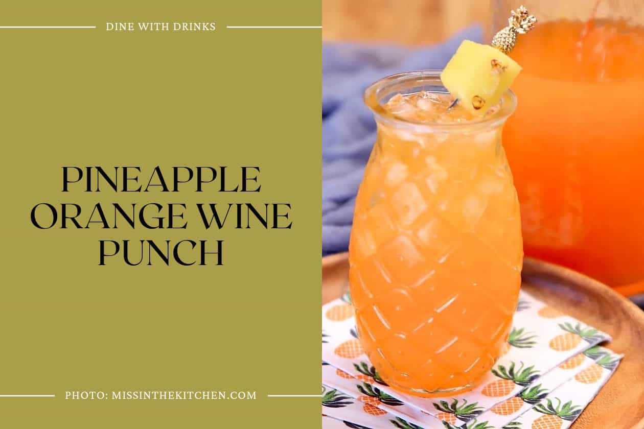 Pineapple Orange Wine Punch