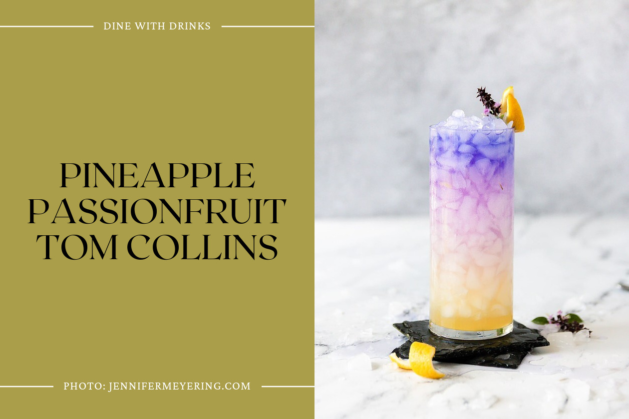 Pineapple Passionfruit Tom Collins