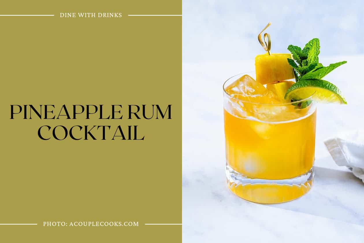 Pineapple Rum Cocktail