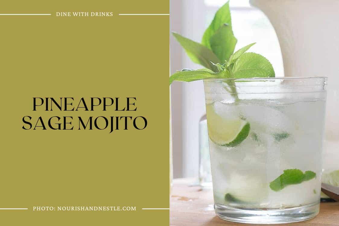 Pineapple Sage Mojito