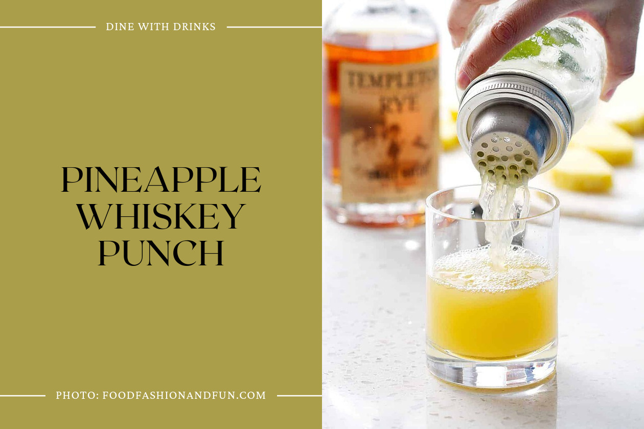 Pineapple Whiskey Punch