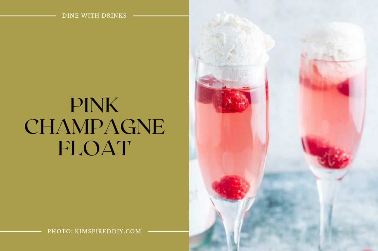 Pink Champagne Float