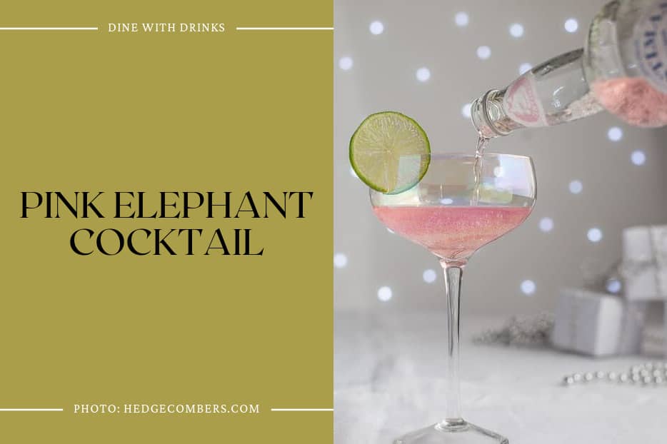 Pink Elephant Cocktail