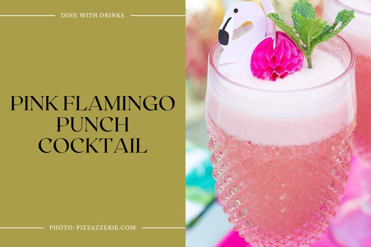 Pink Flamingo Punch Cocktail