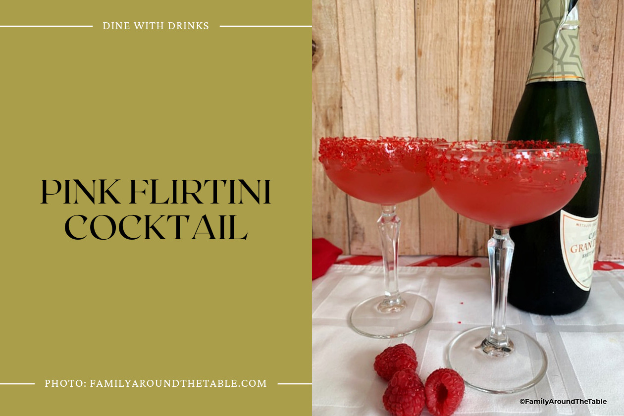 Pink Flirtini Cocktail