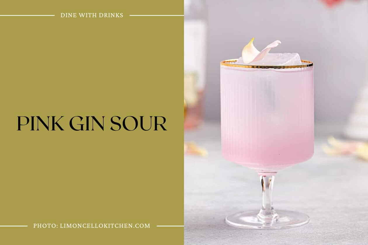 Pink Gin Sour