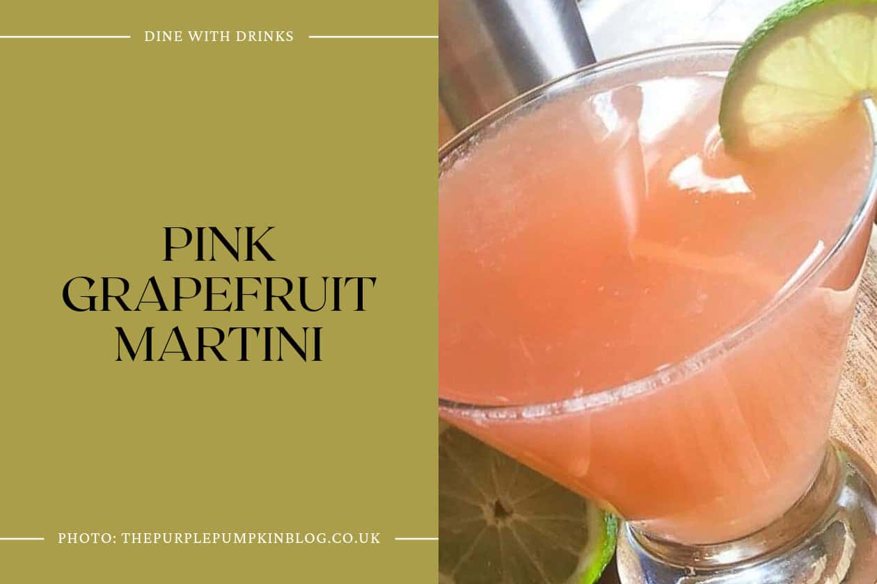 Pink Grapefruit Martini