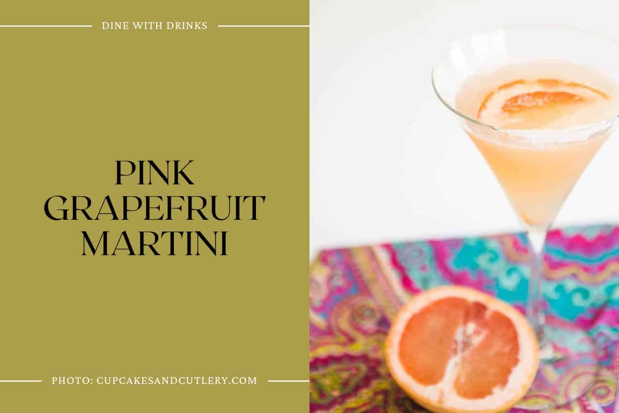 Pink Grapefruit Martini