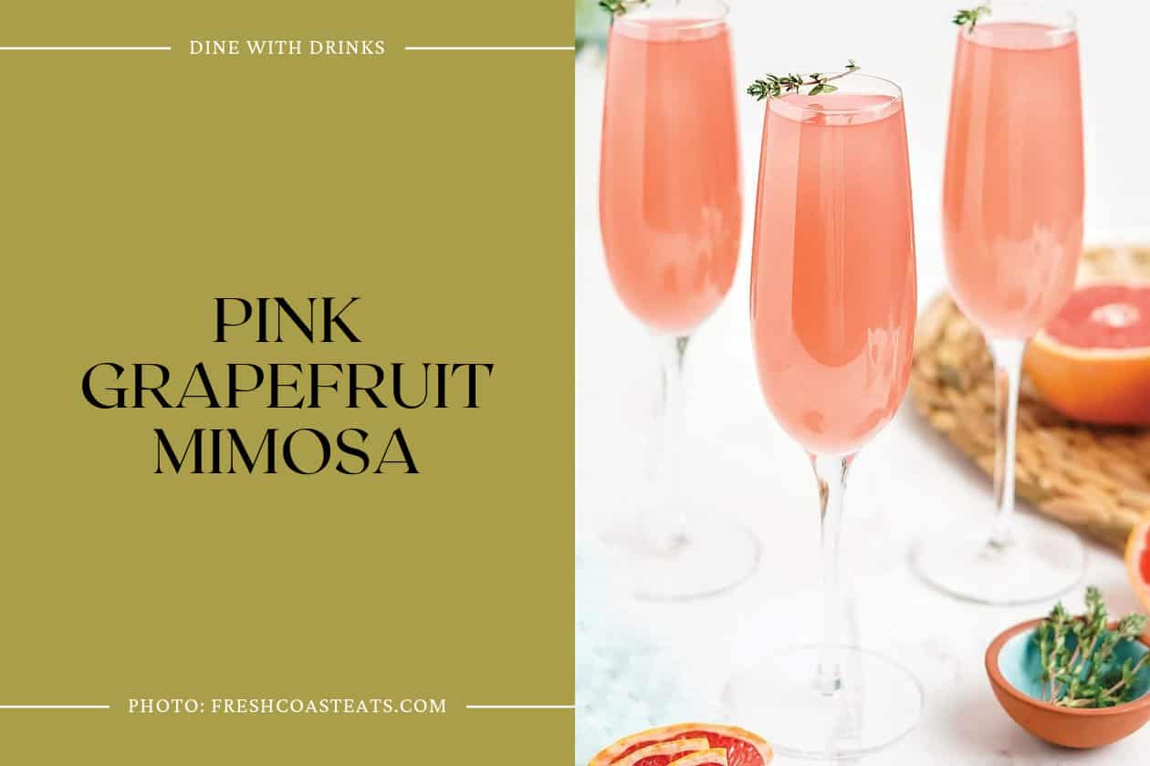Pink Grapefruit Mimosa