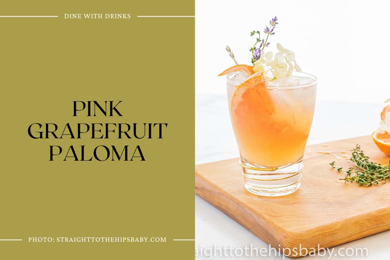 Pink Grapefruit Paloma