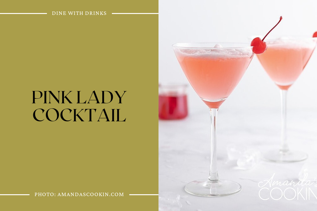 Pink Lady Cocktail