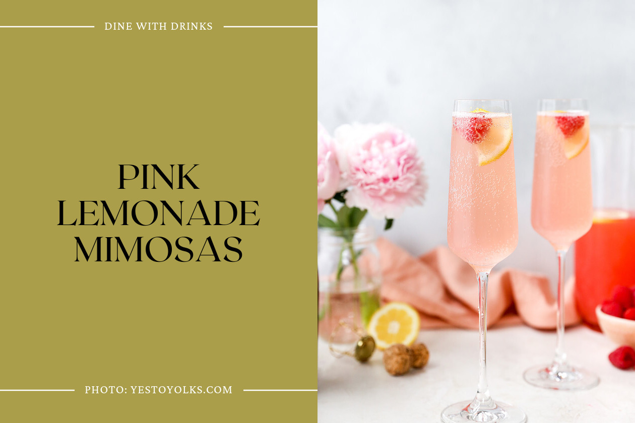 Pink Lemonade Mimosas