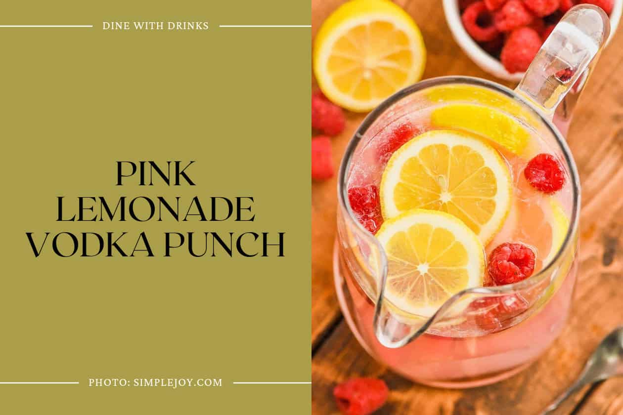 Pink Lemonade Vodka Punch
