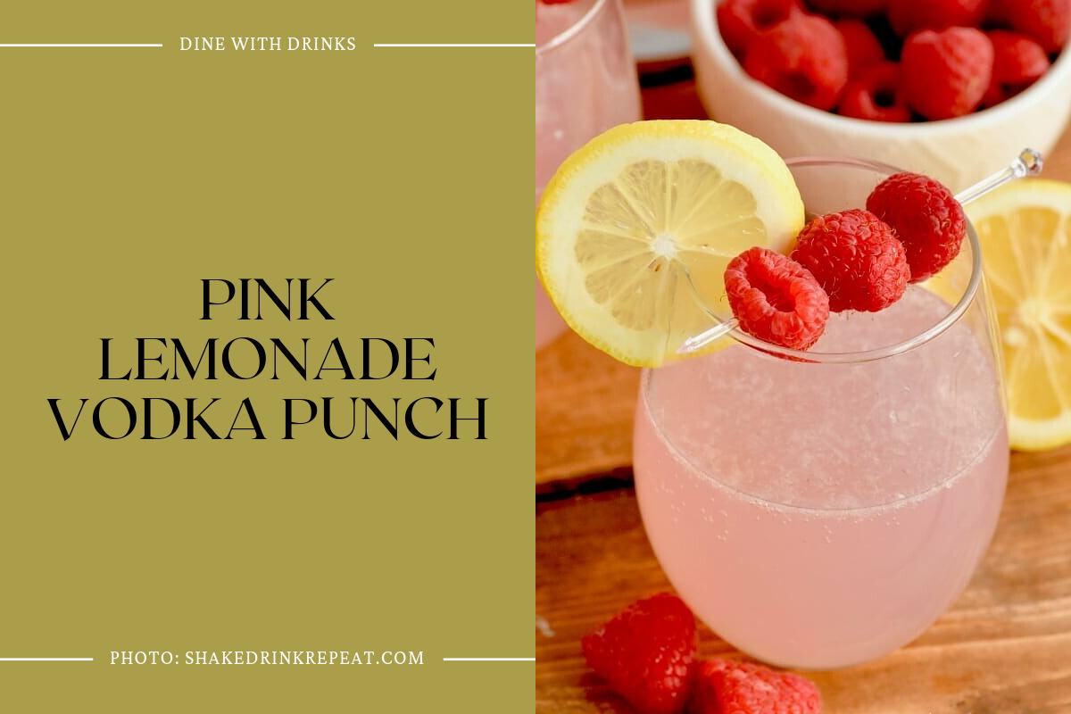 Pink Lemonade Vodka Punch