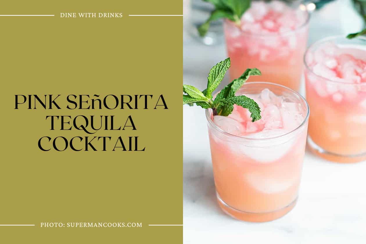 Pink Señorita Tequila Cocktail