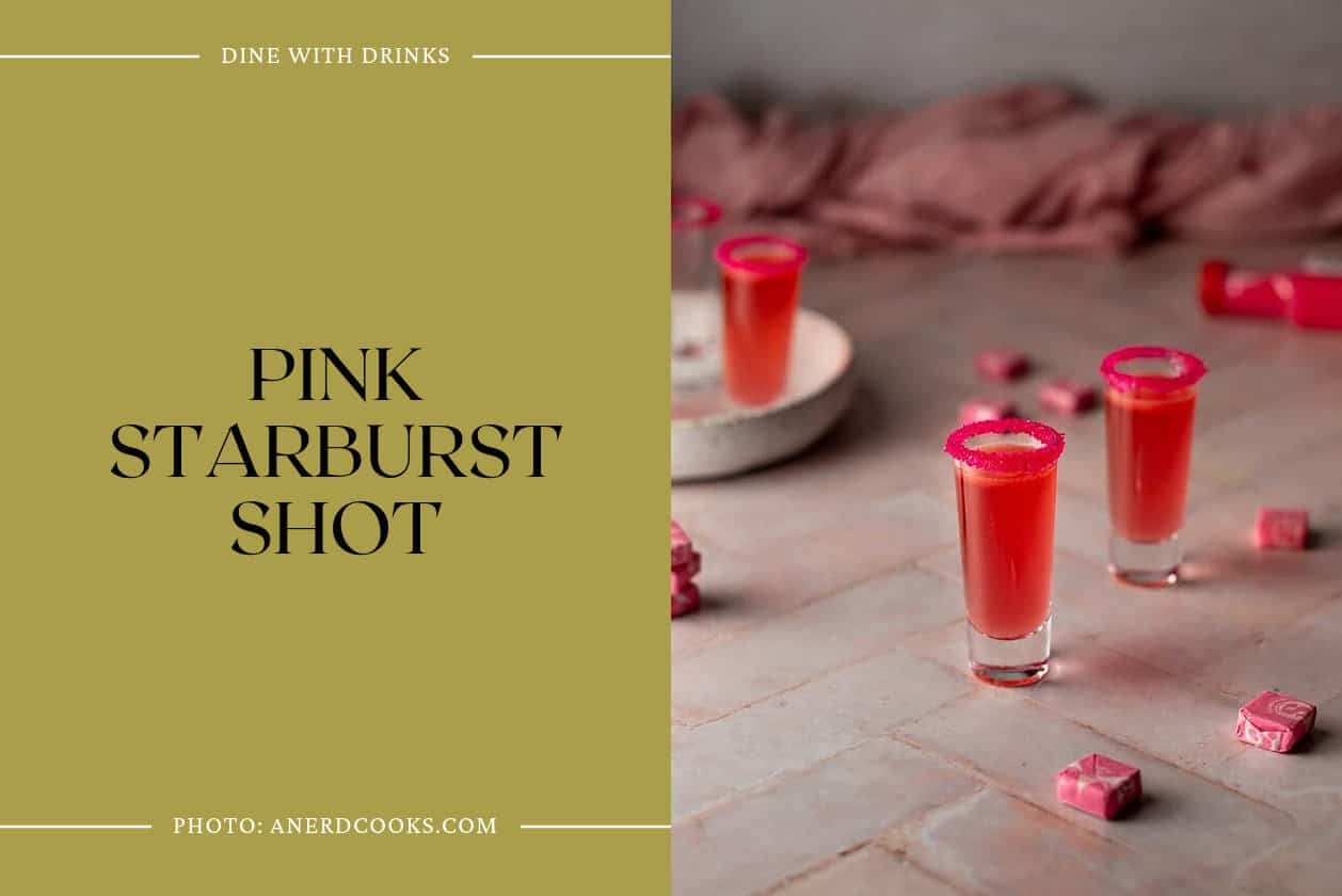 Pink Starburst Shot