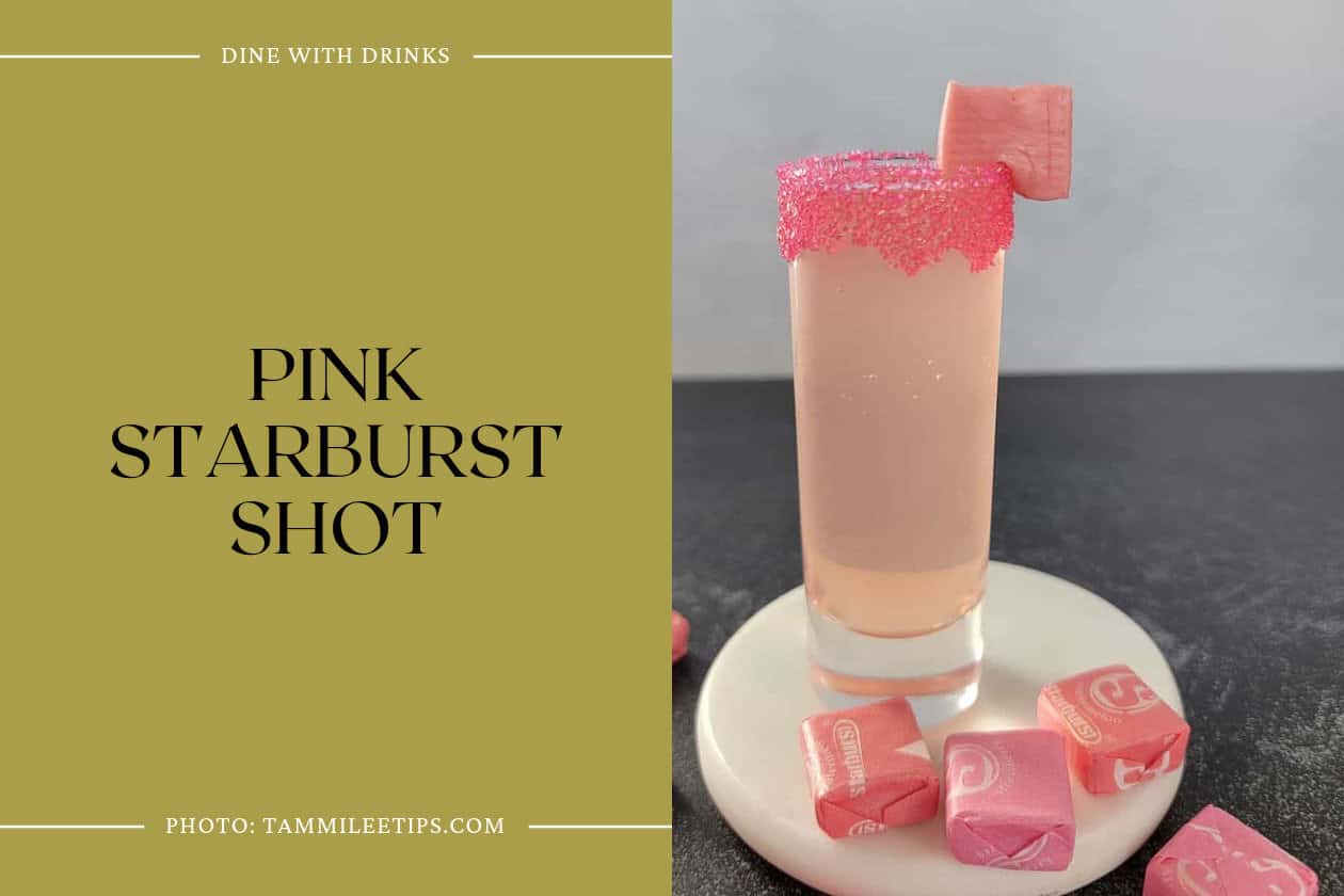 Pink Starburst Shot