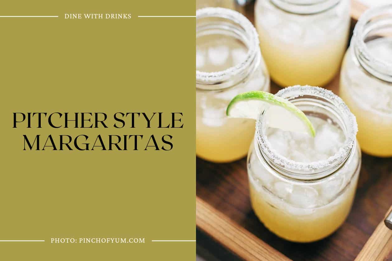 Pitcher Style Margaritas