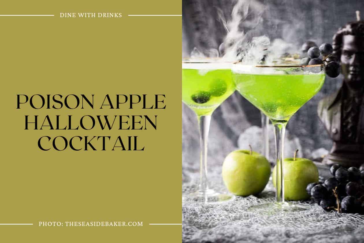 Poison Apple Halloween Cocktail