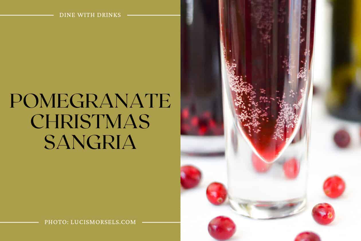 Pomegranate Christmas Sangria